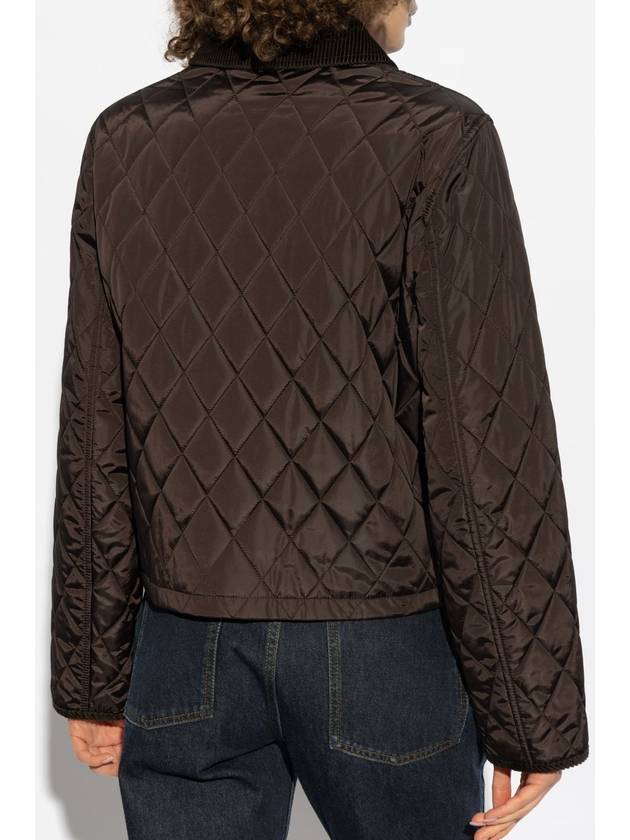Burberry Burberry Quilted Jacket, Women's, Brown
