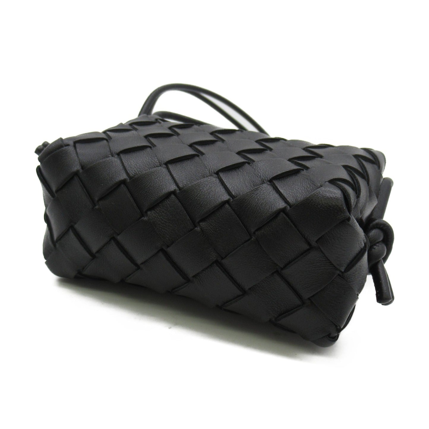 Bottega Veneta Candy Loop Camera Bag Shoulder Bag Black 730832V1G118425