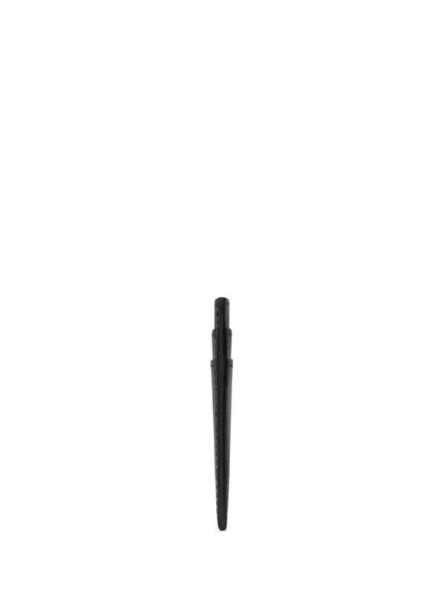 Saint Laurent Paris Open Smooth Leather Card Wallet Black