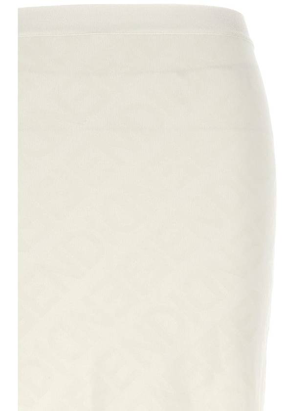 Fendi short skirt FZQ719ANZE F0ZNM WHITE