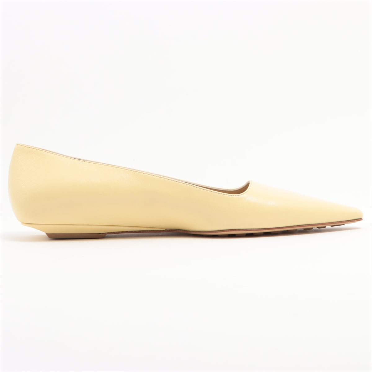 Bottega Veneta Flap Pump 37 Yellow Armond