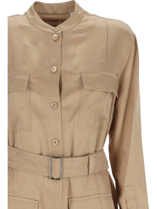 Burberry EKD Silk Over Long Sleeve Shirt Softphone