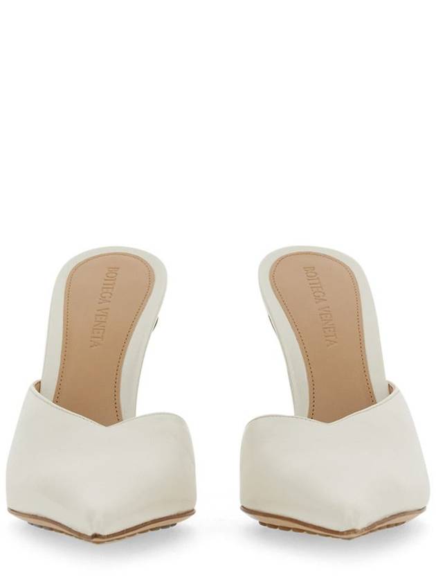 Bottega Veneta Punta Pump Heel White