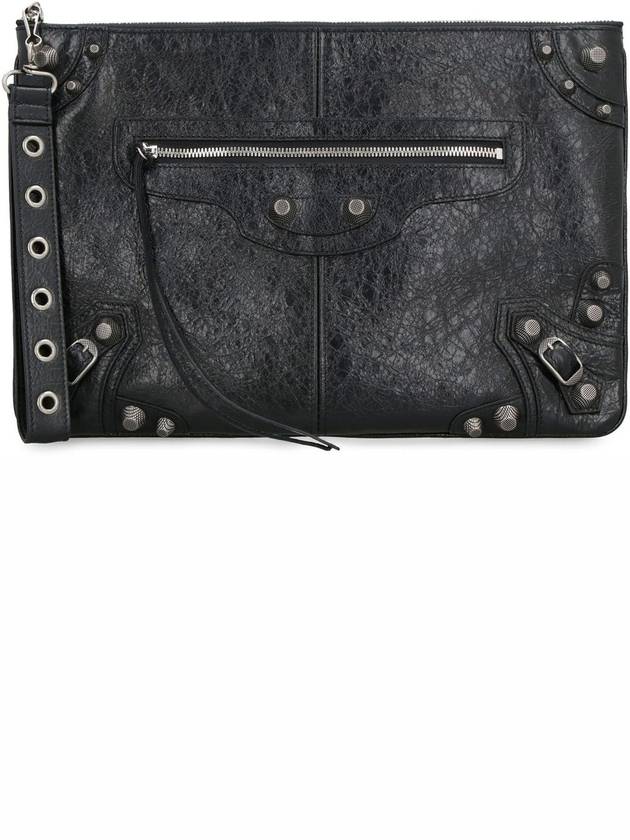 Balenciaga Le Cagole Large Clutch Bag Black