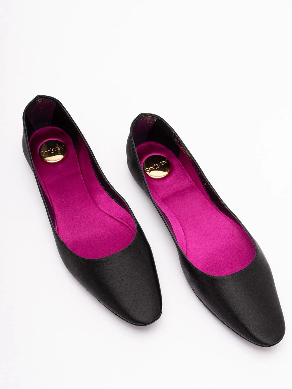 Saint Laurent Women `Lou` Ballerinas