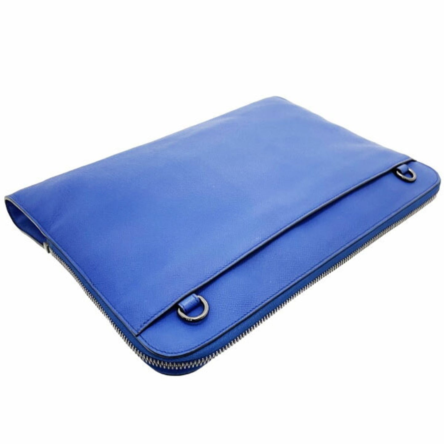 Burberry Burberrys Leather Clutch Bag Document Case ()