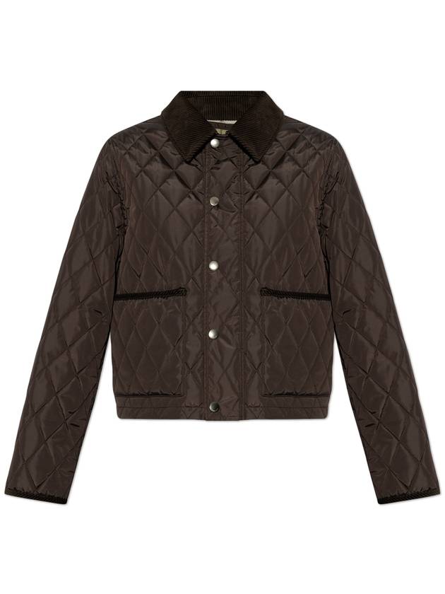 Burberry Burberry Quilted Jacket, Women's, Brown