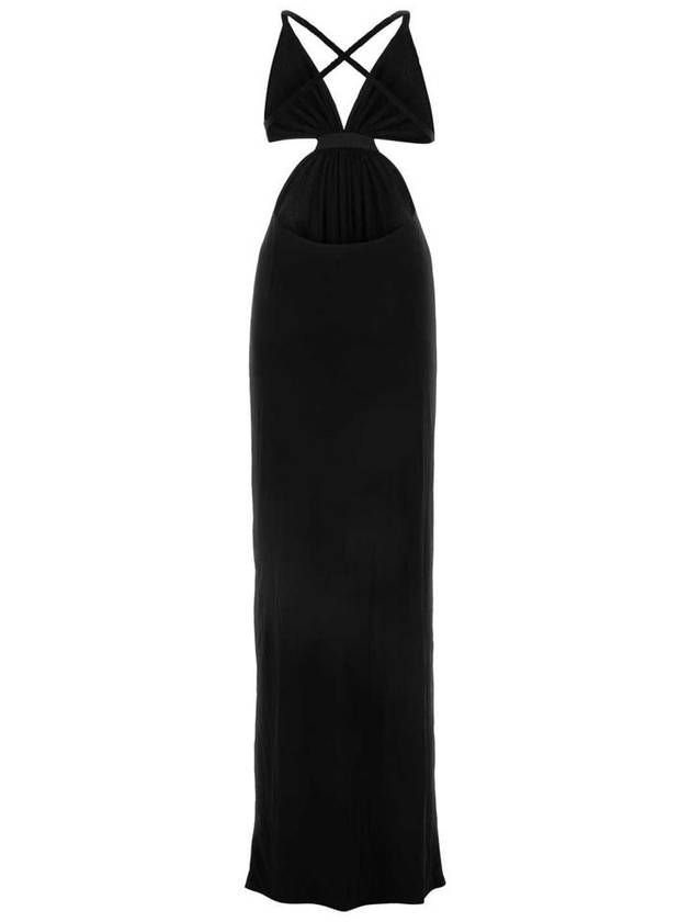 Saint Laurent 24 ss Backless HALTER Dress 777194 Y5F63 1000 B0111091549