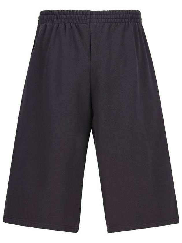 Balenciaga Logo Large Shorts Black