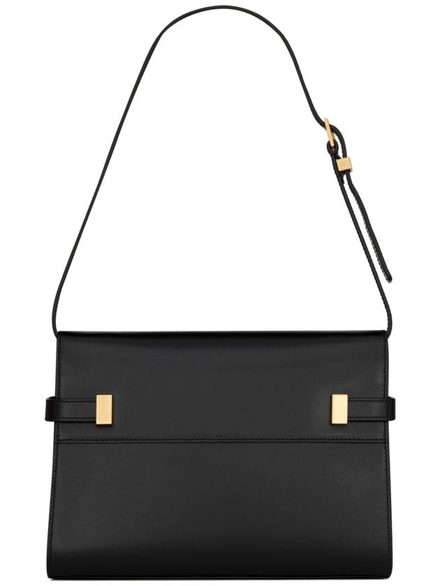 Saint Laurent Manhattan Small Shoulder Bag Leather Black