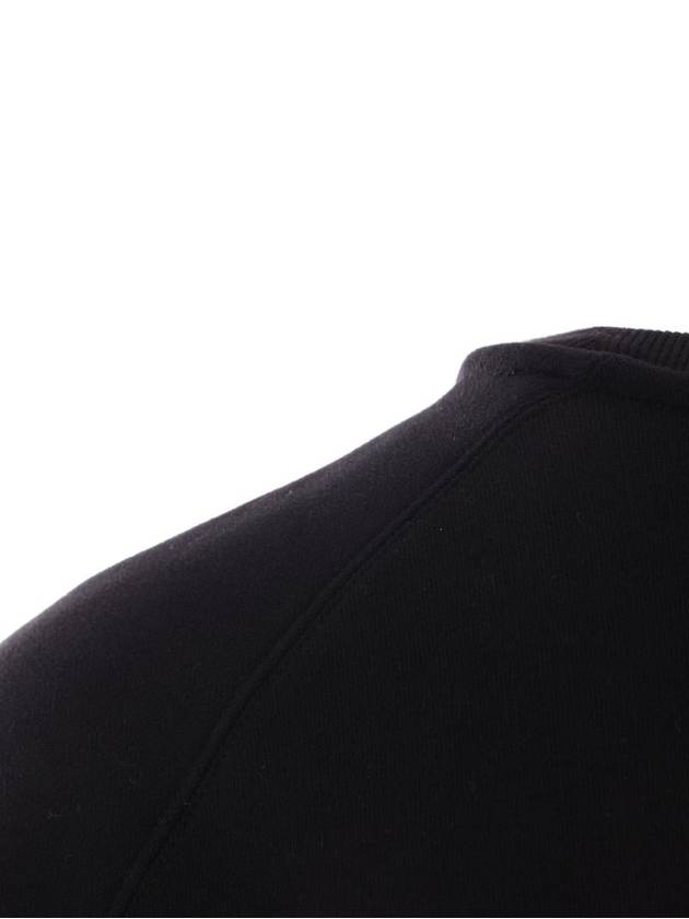 Saint Laurent Cotton Sweatshirt Black