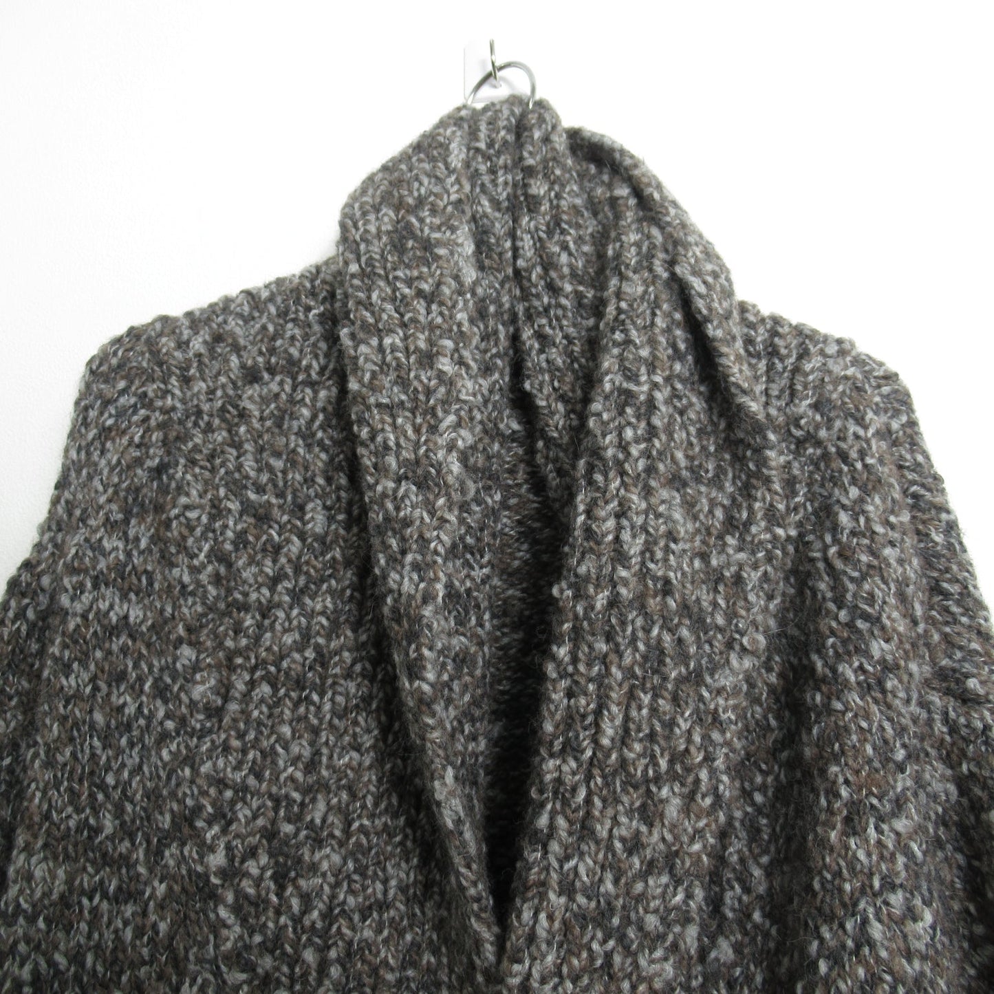 Bottega Veneta ALPAKA SHOUL COLOR CARDIGAN CARDIGAN CLOTHER TOPS WORL MENS GREY 761631V3DS01545M