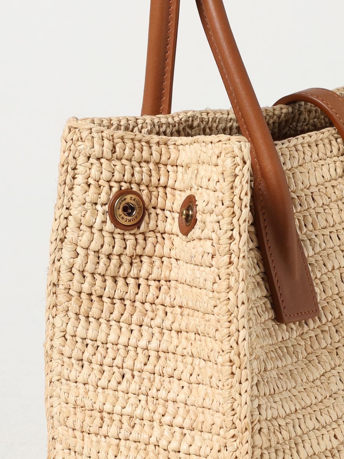 Saint Laurent Shoulder Bag Woman Natural