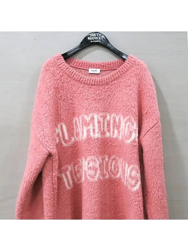 CELINE 2A23W526Q Bright Pink Artist Baja Men s Knit