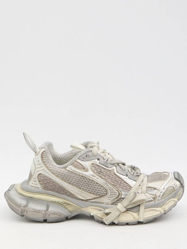 Balenciaga 3XL Mesh Panel Low Top Sneakers Grey