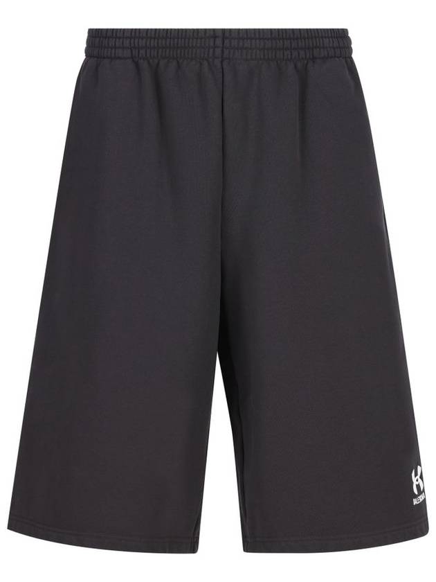Balenciaga Logo Large Shorts Black