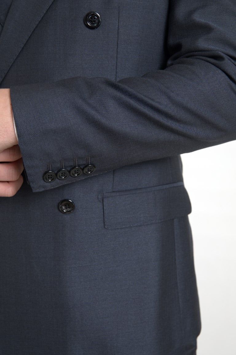 Dolce & Gabbana Blue 2 Piece Double Breasted MARTINI Men's Suit