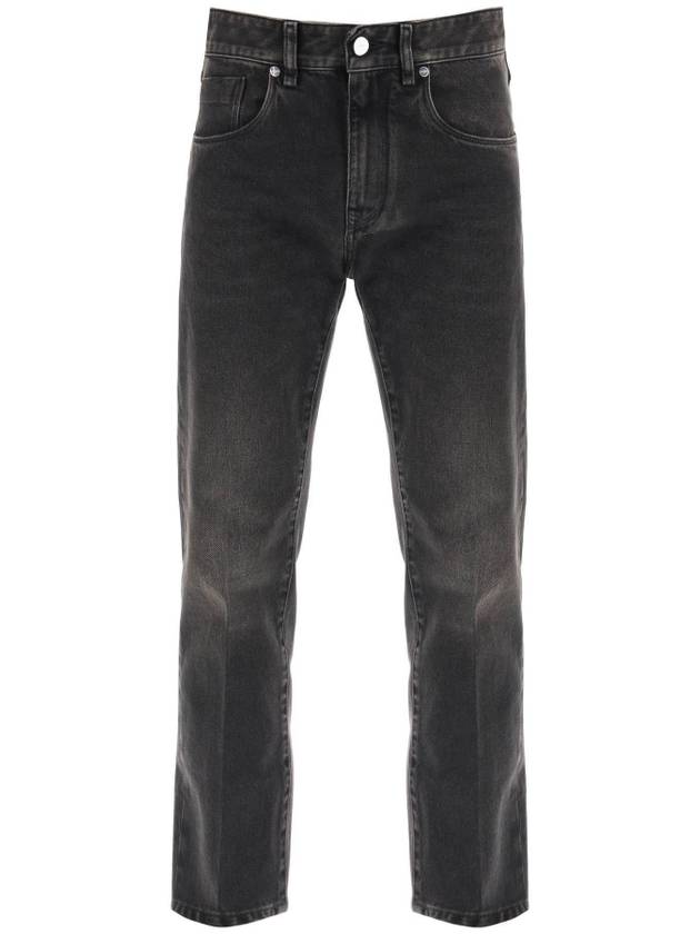 Fendi Straight-Cut Denim Jeans Black