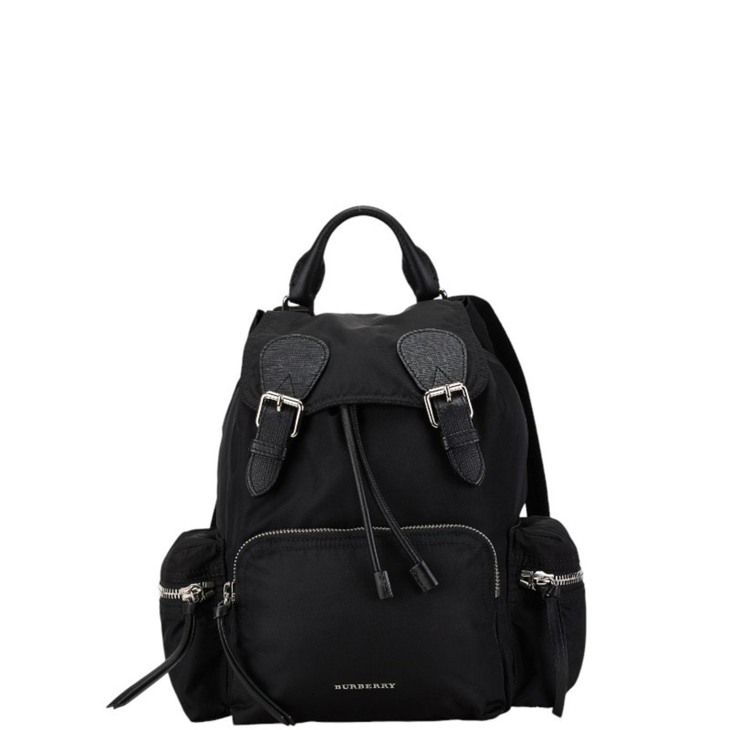 Burberry Nylon Leather Backpack ()