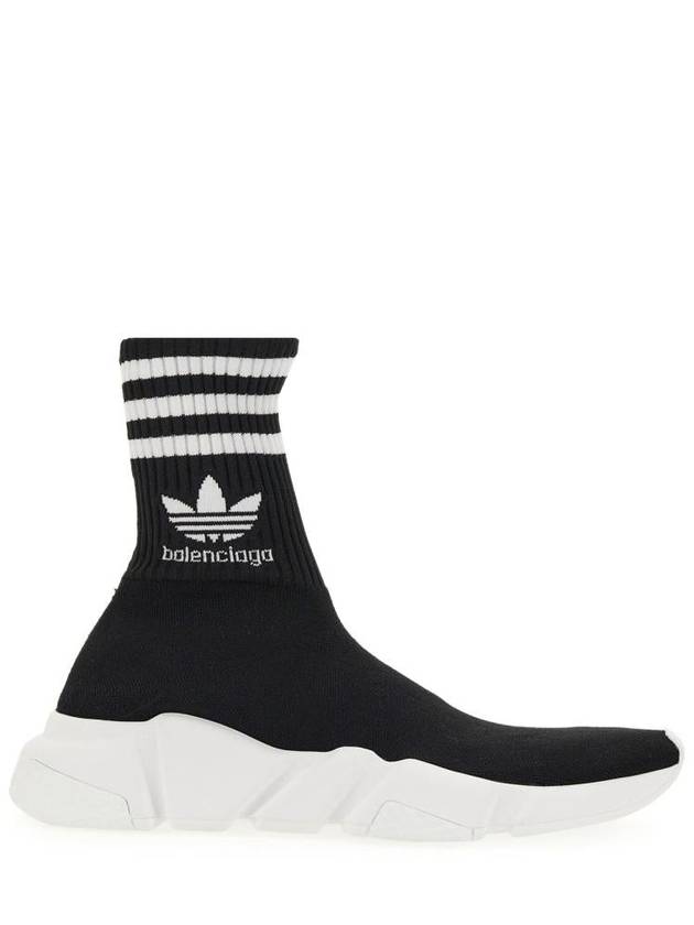 Balenciaga Adidas Speed High Top Sneakers Black