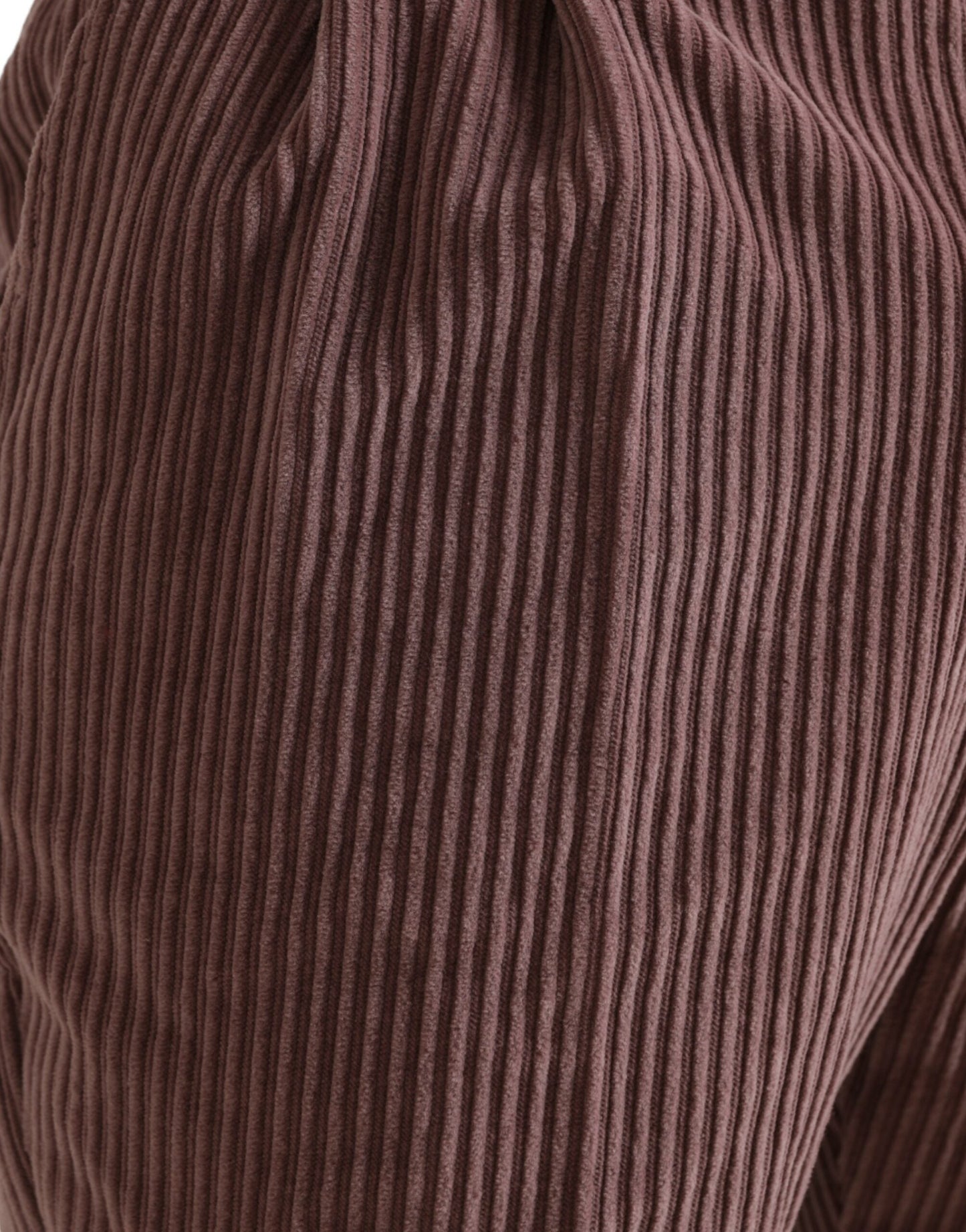 Dolce & Gabbana Purple Corduroy Cotton Stretch Skinny Men's Pants