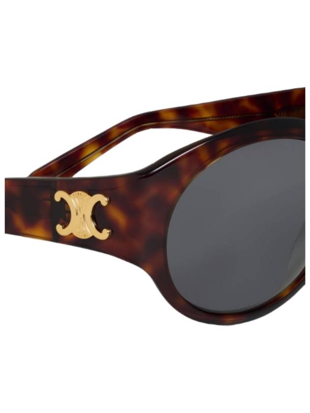 CELINE Eyewear Triomphe 11 Sunglasses Red Havana