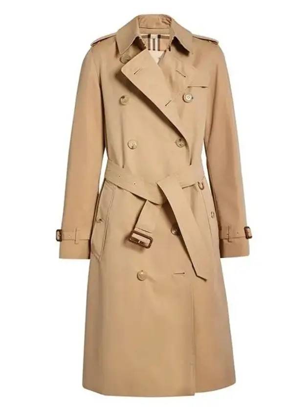 Burberry Women's Kensington Heritage Trench Coat Beige
