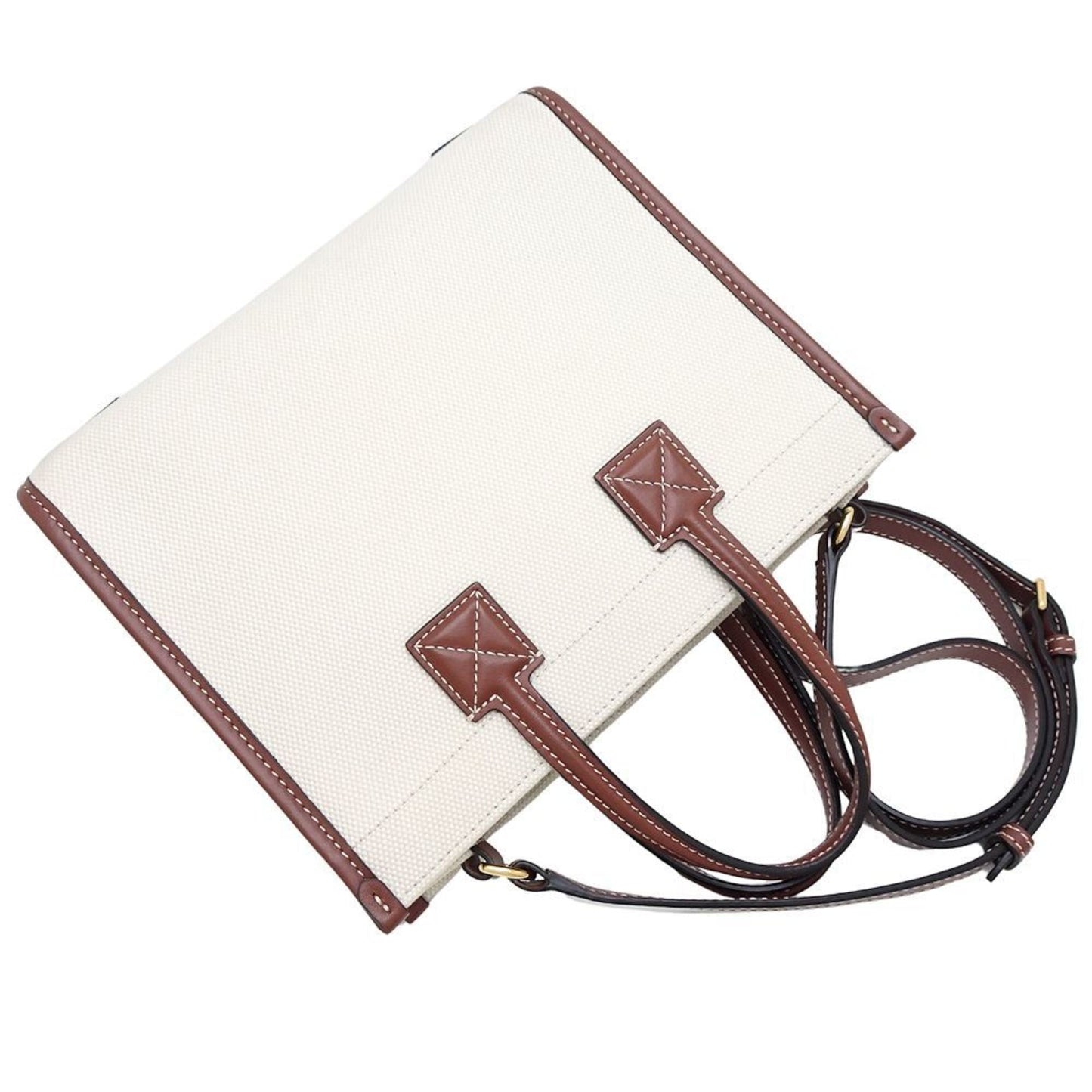 Burberry Canvas Leather Shoulder Bag ()