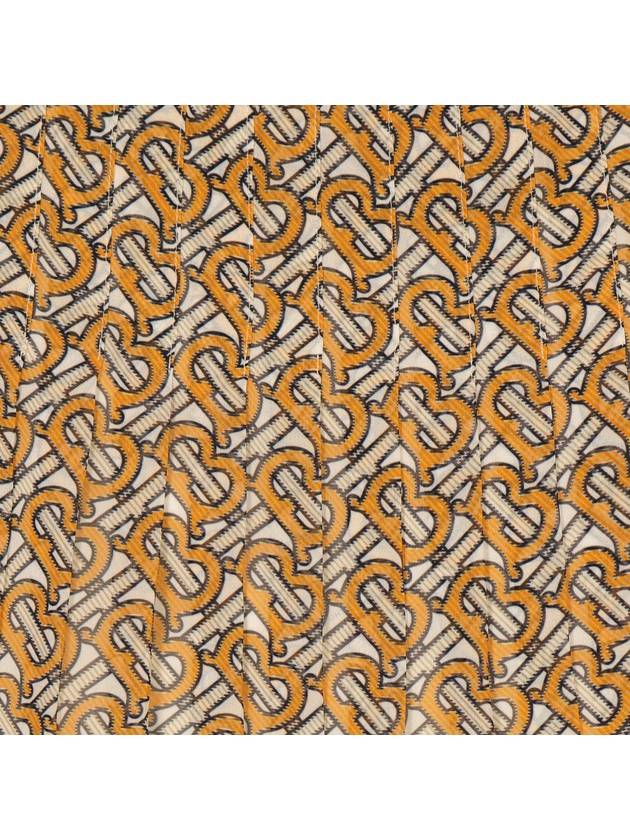 Burberry Burberry Girls Camila Monogram Skirt In Bright Orange, Size 6Y