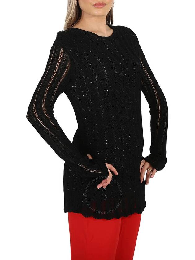 Saint Laurent Saint Laurent Ladies Multicolor Sequin-embellished Layered Jumper, Size Small