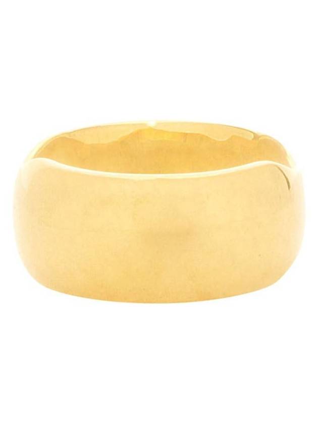 Balenciaga engraved logo polished finish ring 765847TZ99G