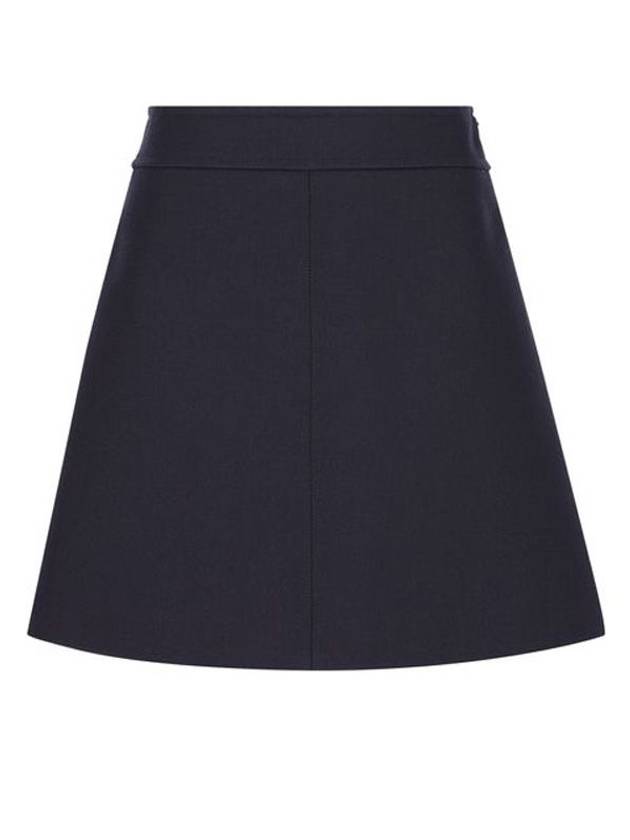 CELINE Trapeze Classic Fit A-Line Skirt Ink