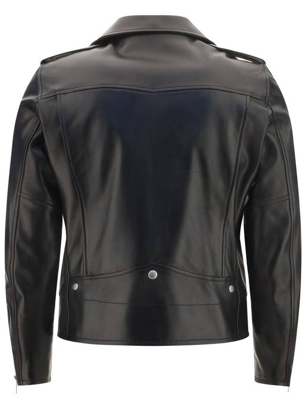 Saint Laurent Classic Motorcycle Jacket in Lambskin Black