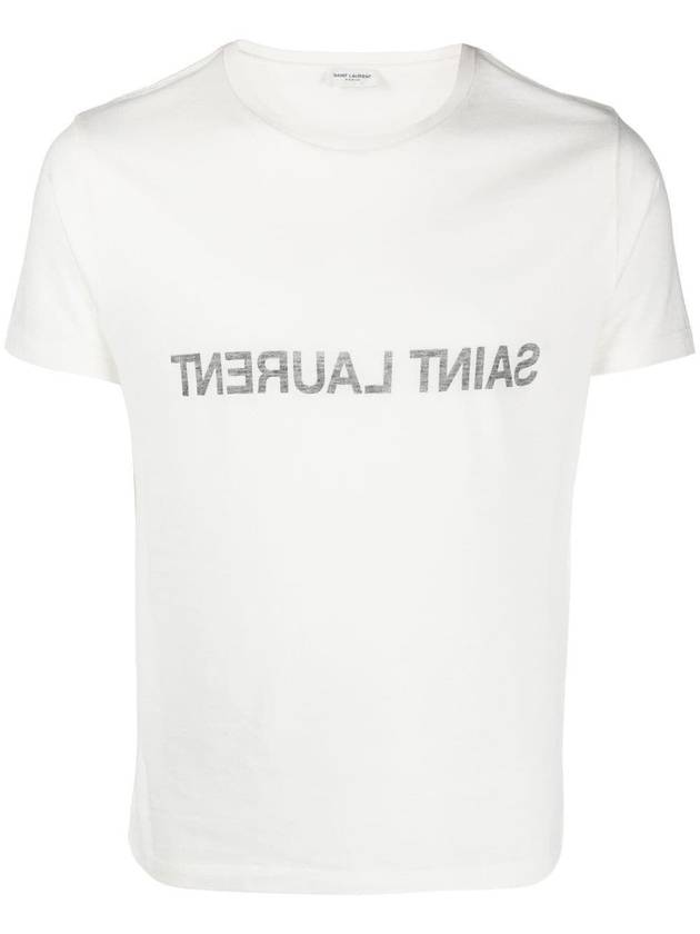 Saint Laurent SAINT LAURENT T-SHIRT COL ROND (VOLUME TUBE)