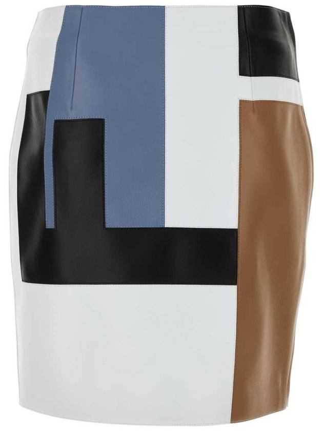 Fendi short skirt FPD953ARU1F1NZZ P24 LAVANDER ASH