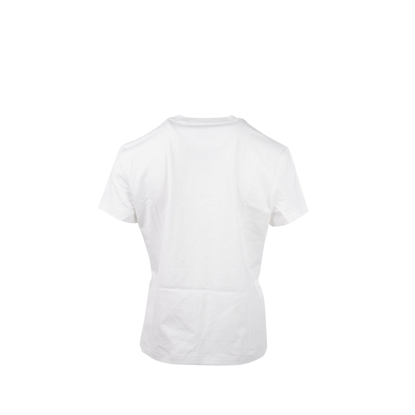Hermes size 38 T-shirt droit poche brodée white