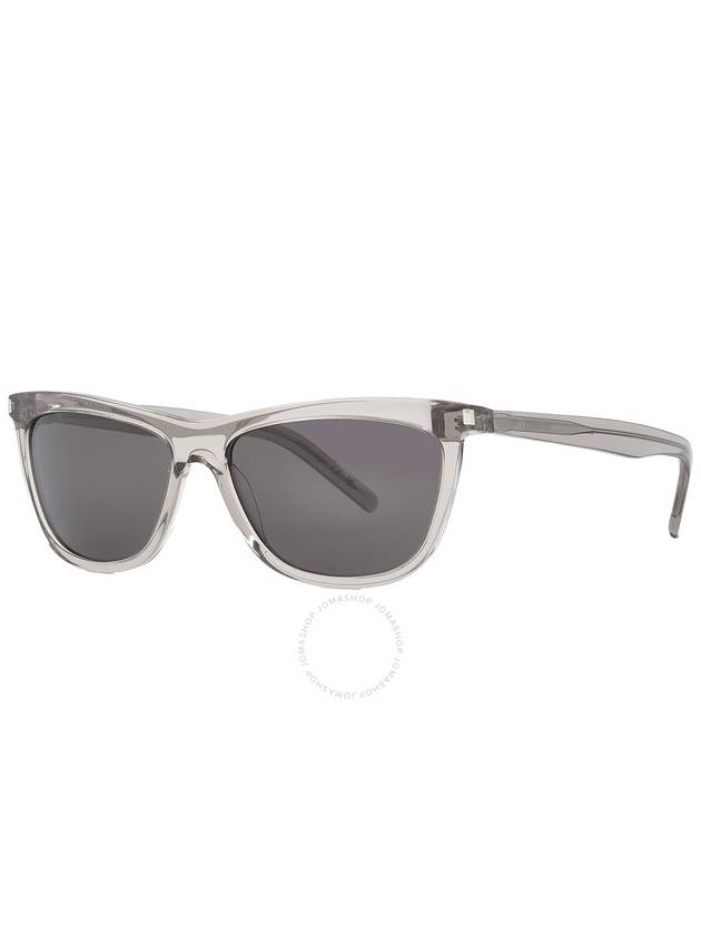 Saint Laurent Saint Laurent Grey Cat Eye Ladies Sunglasses SL 515 006 58