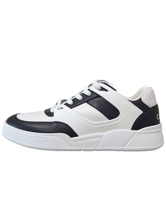 CELINE CT 07 Calfskin Low Top Sneakers White