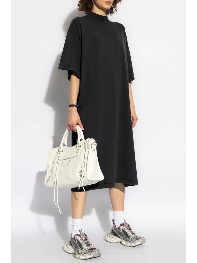 Balenciaga Balenciaga Loose-fitting Dress, Women's, Grey