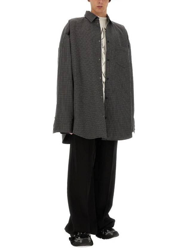 Balenciaga Balenciaga Large Fit Outerwear Shirt