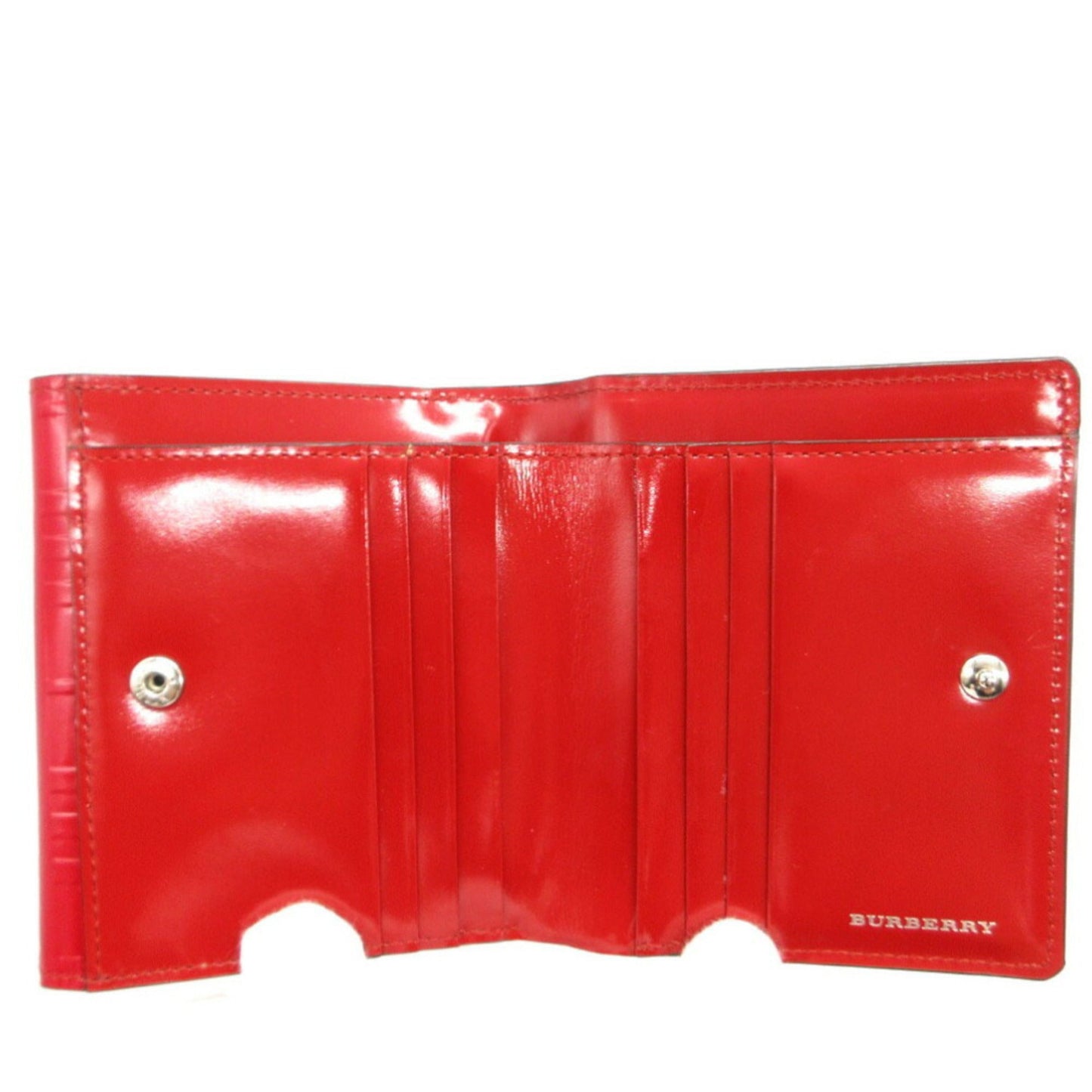 Burberry Patent Leather Leather Wallet (Bi-Fold) ()