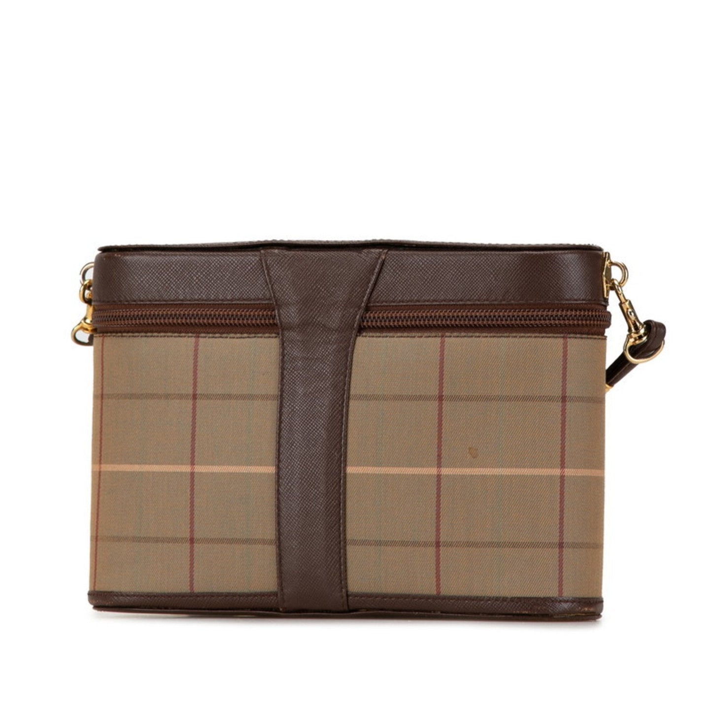Burberry Canvas Leather Shoulder Bag ()