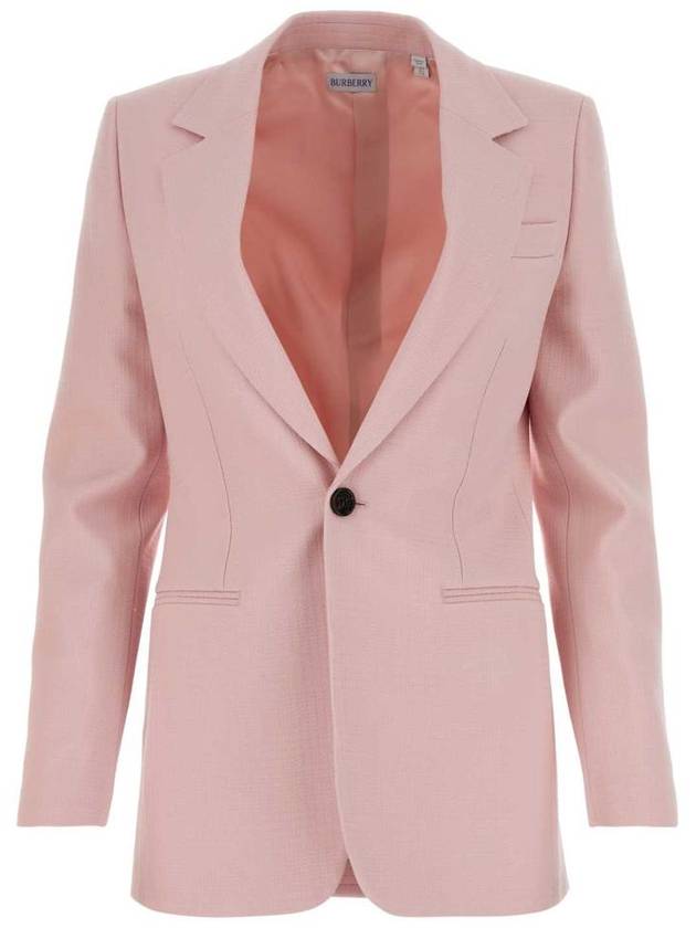 Burberry Wool Single Breasted Blazer 8082619