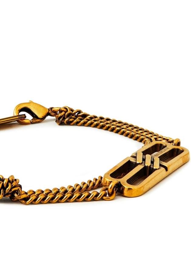 Balenciaga BB Icon Logo Tangled Bracelet
