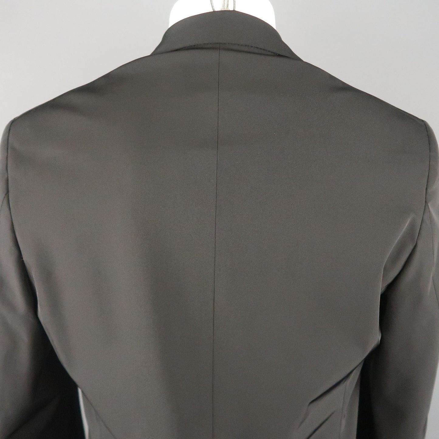 PRADA US 40 / IT 50 Black Single Breasted Sport Jacket Coat