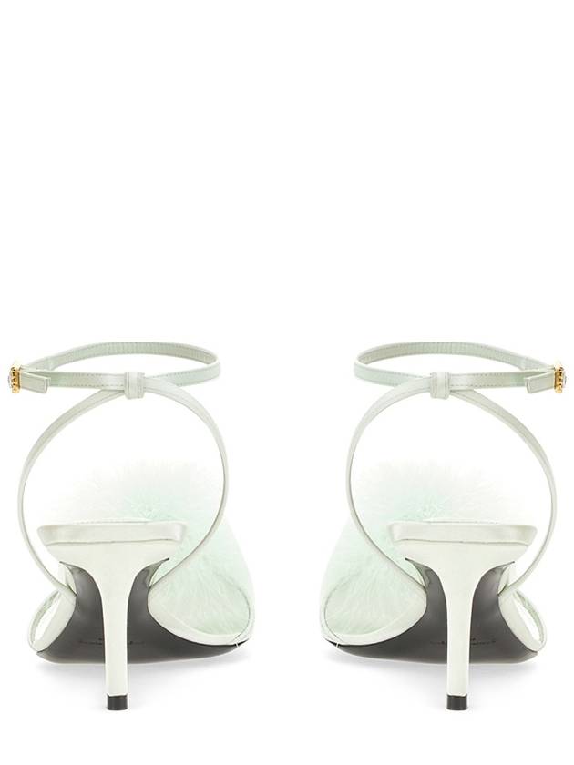 Saint Laurent Mule MAE In Satin Crepe 7183011UU003917 B0040191877