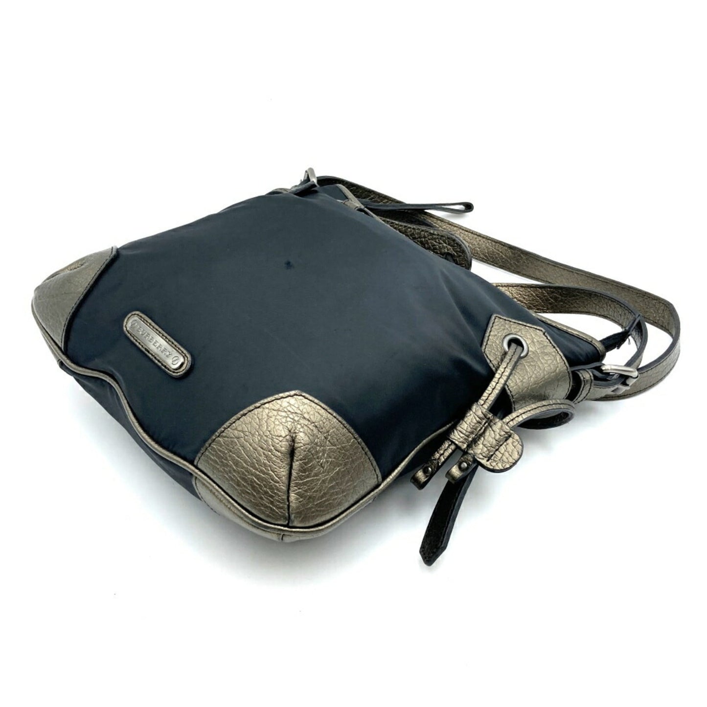 Burberry Nylon Leather Shoulder Bag ()