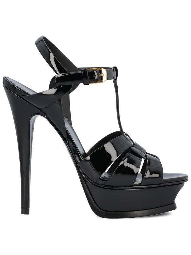 Saint Laurent leather platform sandals 315487AAAOW