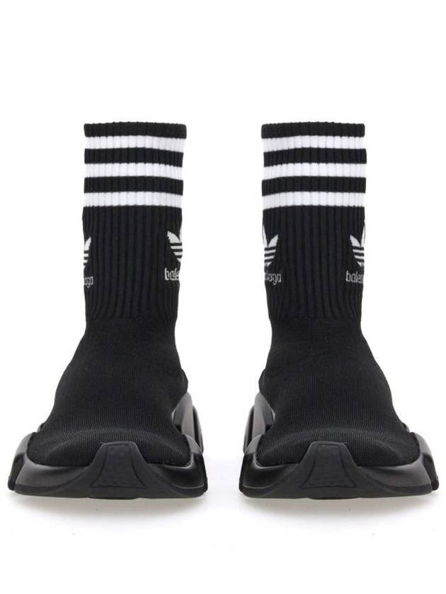 Balenciaga Speed Stretch Knit High Top Sneakers Black