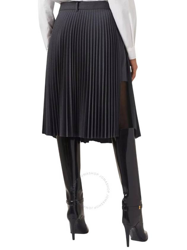 Burberry Burberry Black Yuliya Pleated Skirt, Brand Size 2 (US Size 0)